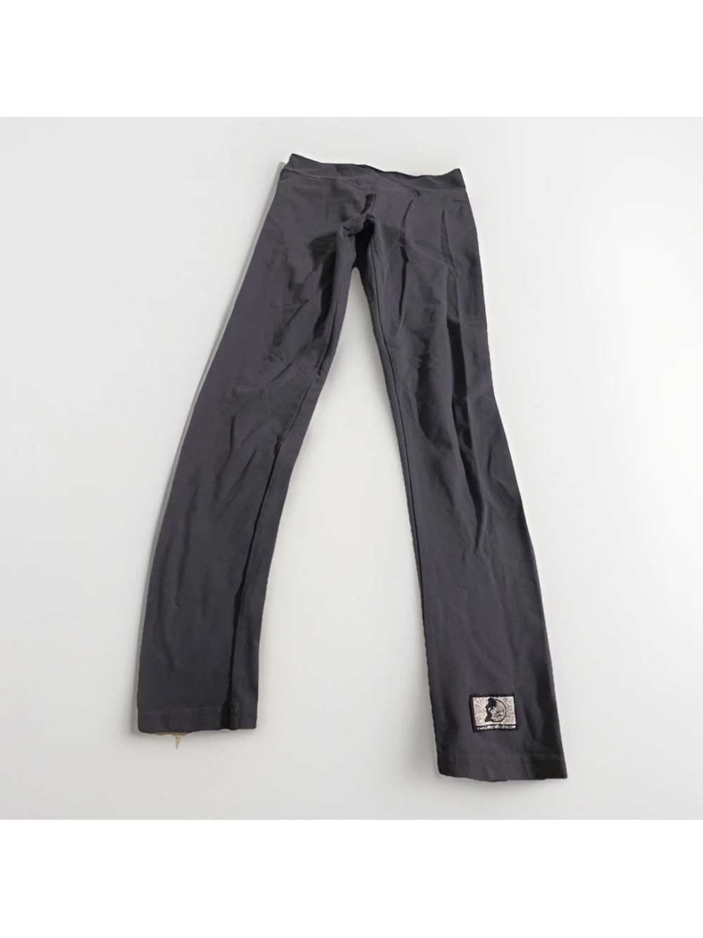 Celestial Bodiez Women’s Yoga Leggings Size Large Gray Workout Gym Dance EUC